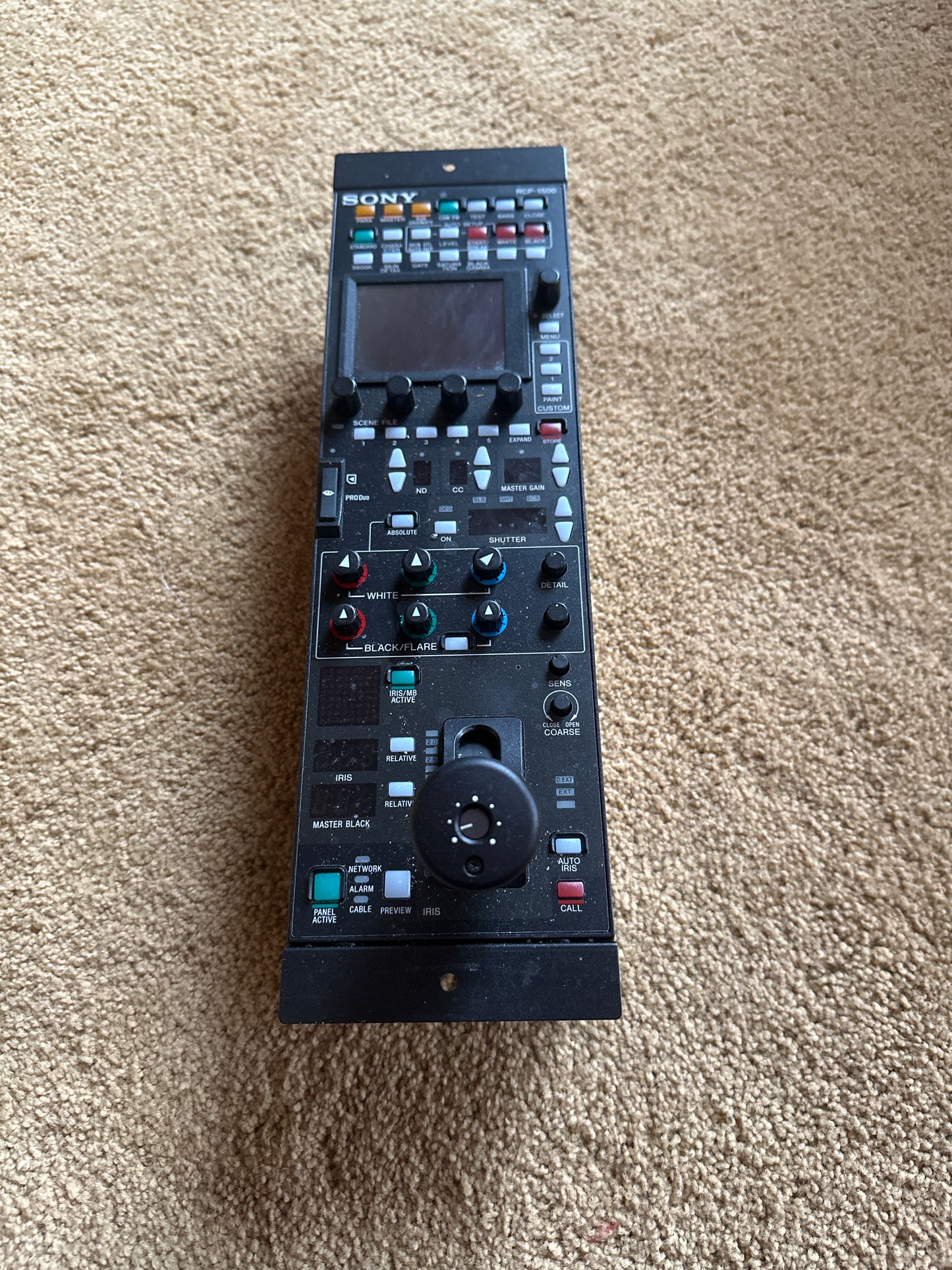 Sony RCP-1500 remote camera control panel